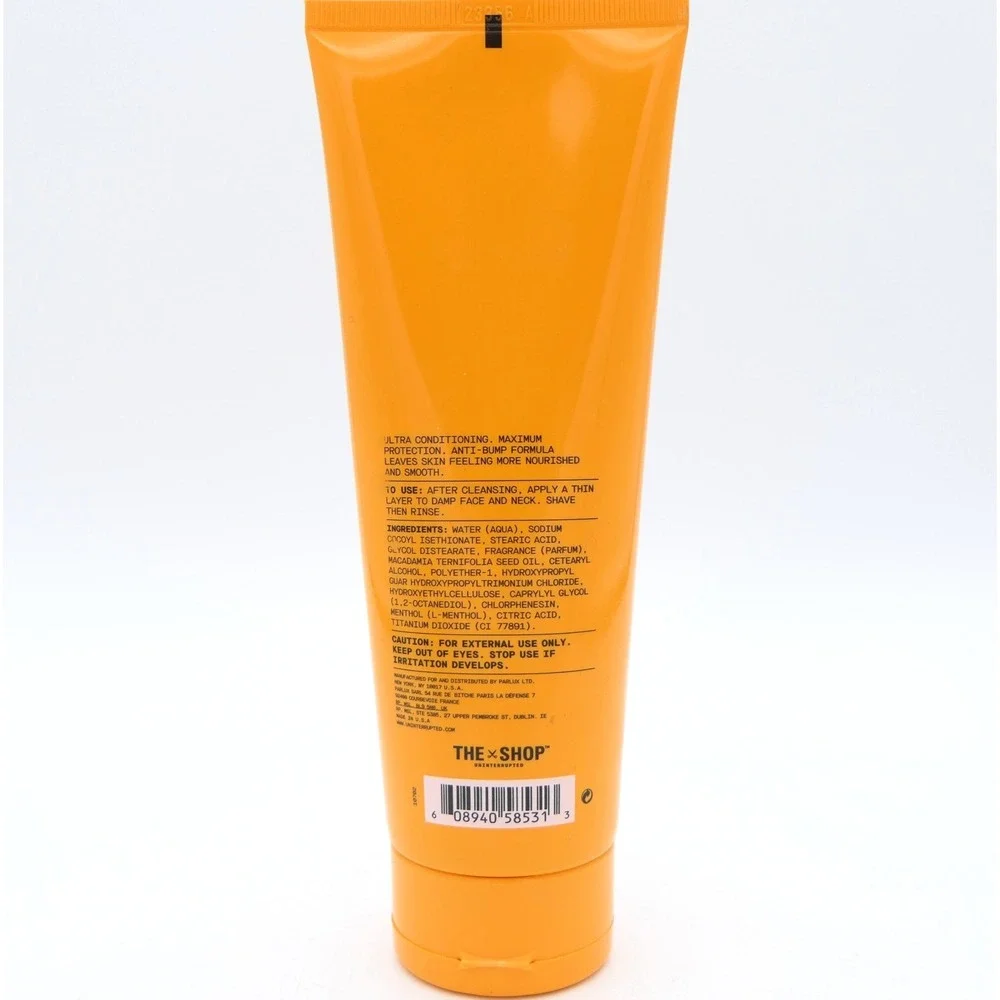 The Shop Shave Cream Soothing Skin Guard For Men Of All Skin Types 2 Pack 7oz Ea